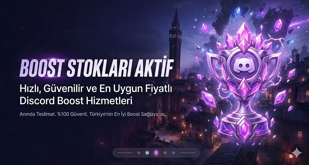Boost Stokları Aktif!
